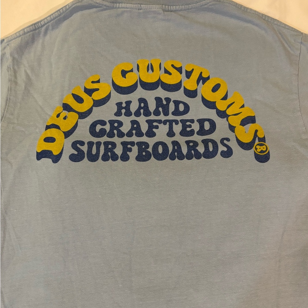 Deus Customs Blue T-Shirt